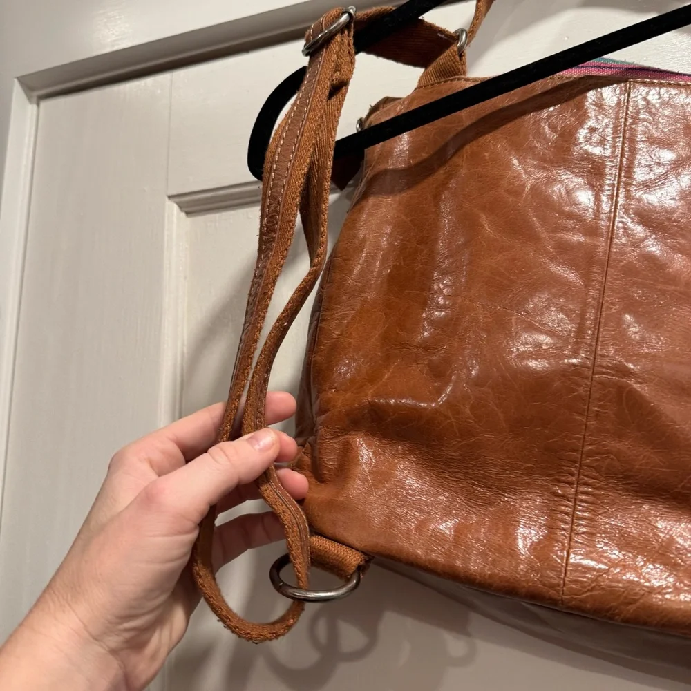 The Sak Ventura‎ Convertible Backpack Leather and Embroidered Boho Festival